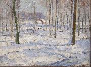 Georges Buysse Winter Landscape oil painting